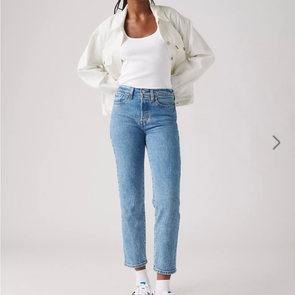 Levi's Blue Straight Leg Jeans Classic Denim